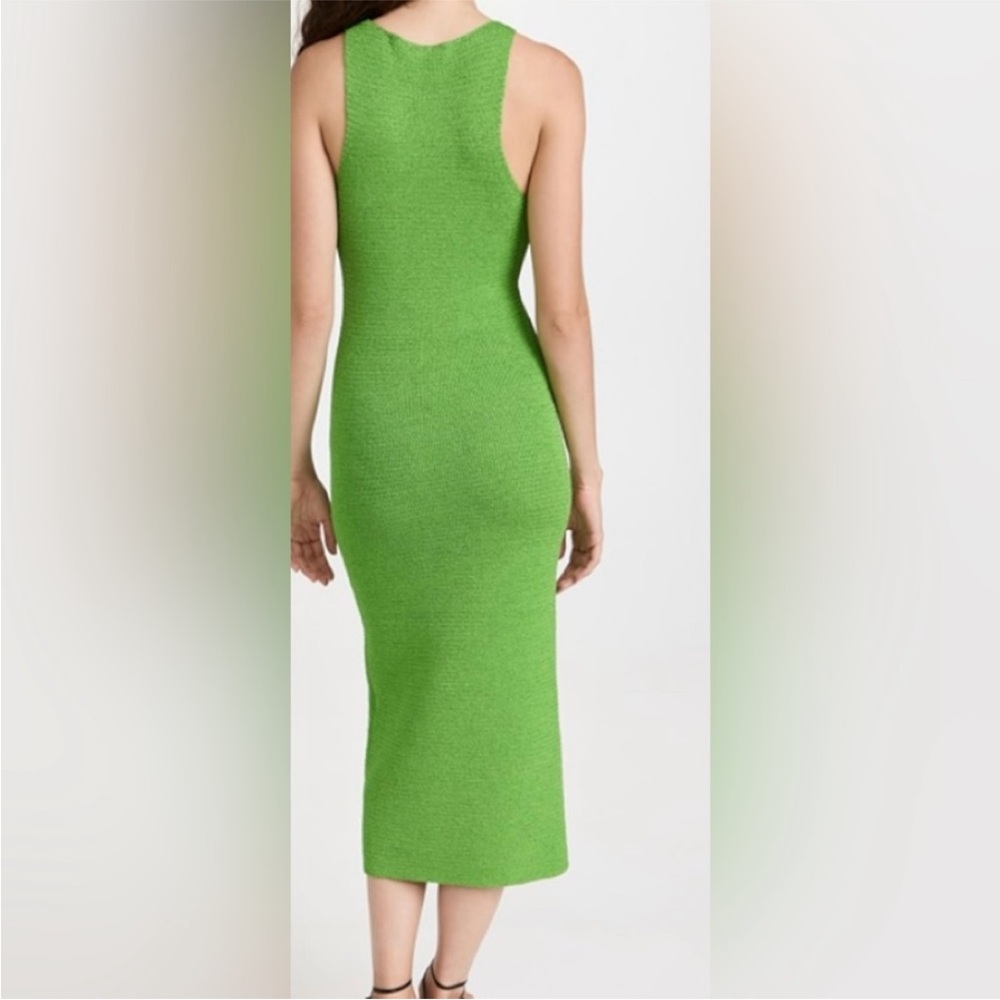 Helmut Lang Ribbon Knit Tank Midi Dress